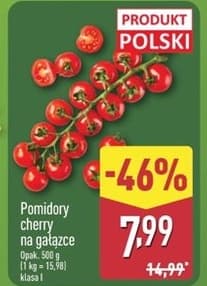 pomidory cherry na gałązce