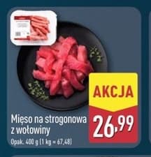 mięso na strogonowa z wołowiny