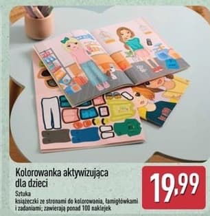 kolorowanka aktywizująca dla dzieci