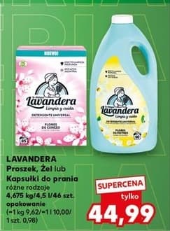 proszek, żel lub kapsułki do prania