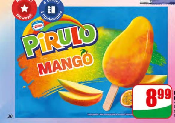 lody multipack Pirulo mango