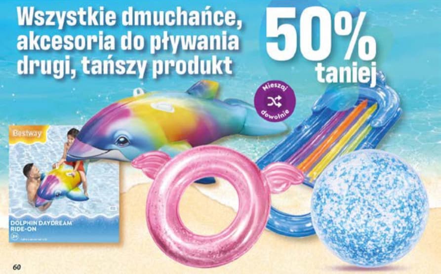 wszystkie dmuchańce i akcesoria do pływania