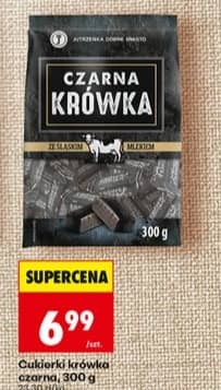 Jutrzenka Dobre Miasto cukierki krówka czarna 300g
