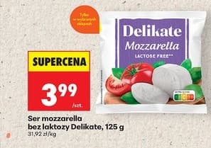 ser mozzarella bez laktozy