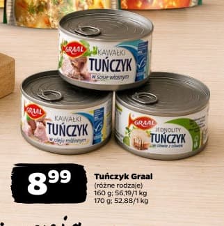 tuńczyk kawałki