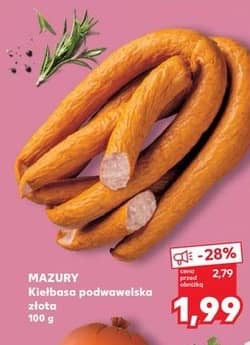 Mazury kiełbasa podwawelska złota 100g