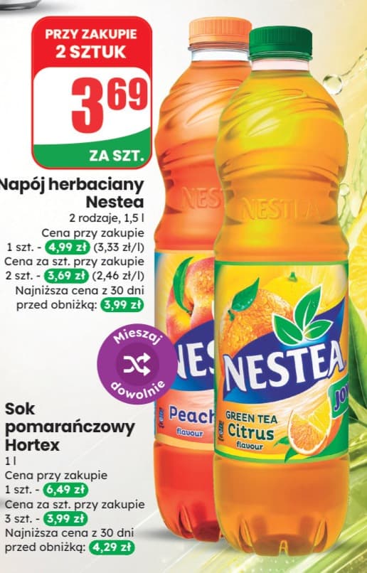 napój herbaciany