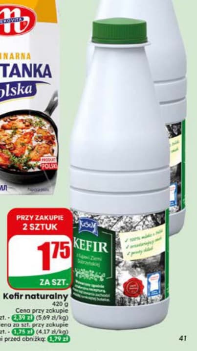 kefir naturalny