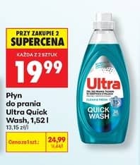 Ultra płyn do prania Quick Wash 1.52l