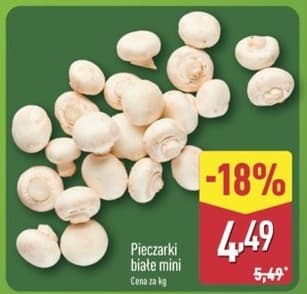 pieczarki białe mini