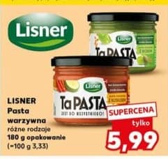 Lisner pasta warzywna 180g