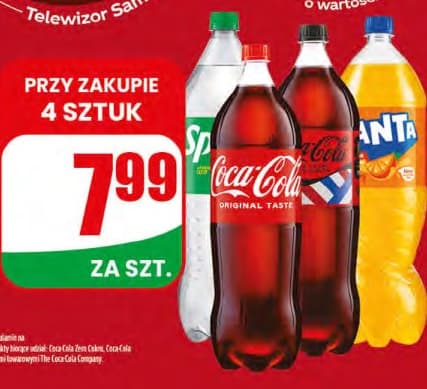 napój gazowany różne marki