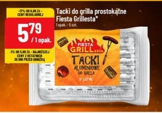 tacki do grilla prostokątne