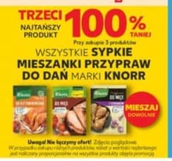 Knorr Wszystkie sypkie mieszanki przypraw do dań