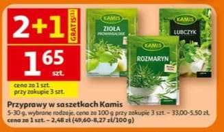 przyprawy w saszetkach