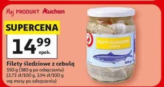 Filety śledziowe z cebulą