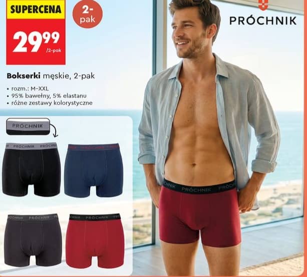 Próchnik bokserki męskie 2-pak