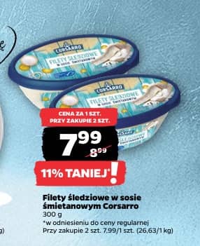 Corsarro filety śledziowe w sosie 300g