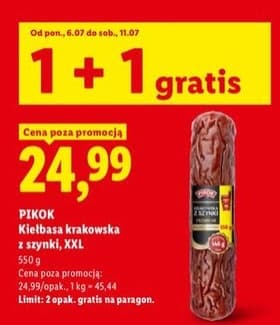 kiełbasa krakowska z szynki XXL