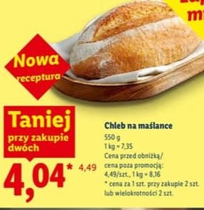 chleb na maślance