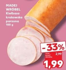 kiełbasa krakowska parzona