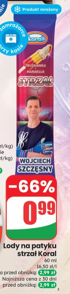 lody na patyku Strzał