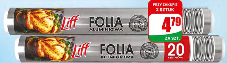 Liff folia aluminiowa 20m