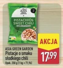 pistacje o smaku słodkiego chili