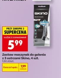 zestaw maszynek do golenia z 3 ostrzami