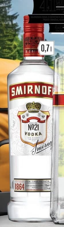 Smirnoff wódka 0.7l