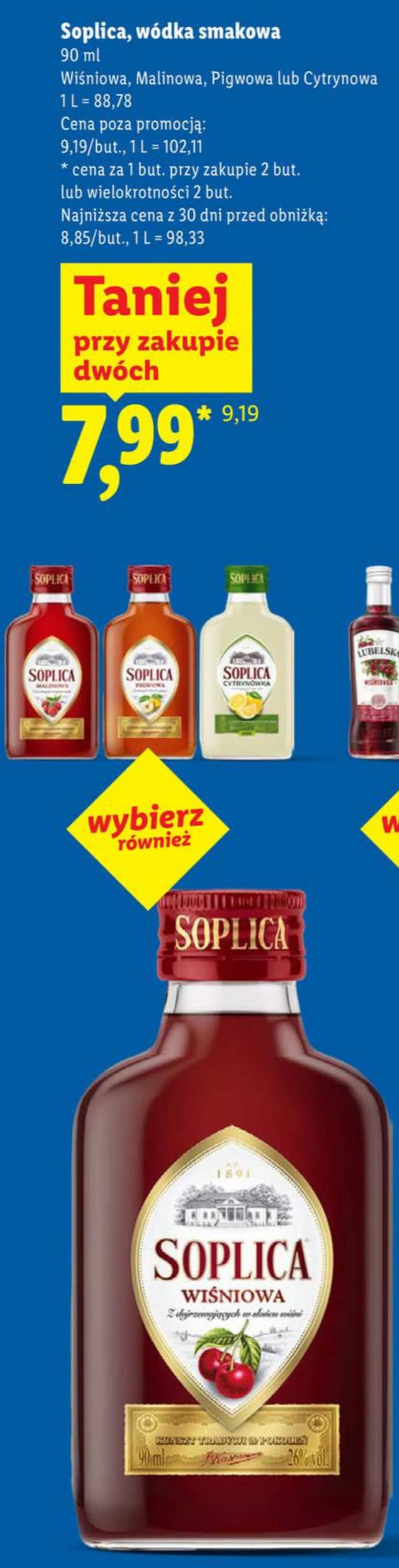 Soplica wódka smakowa 90ml