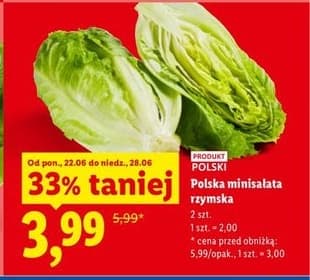 minisałata rzymska
