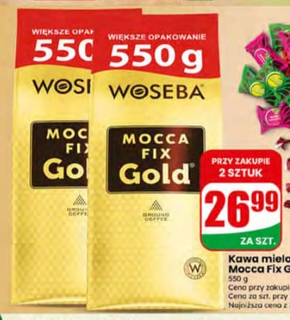 kawa mielona mocca fix gold