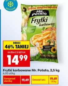 frytki karbowane