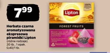 herbata czarna aromatyzowana ekspresowa piramidki