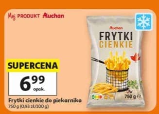 frytki cienkie do piekarnika