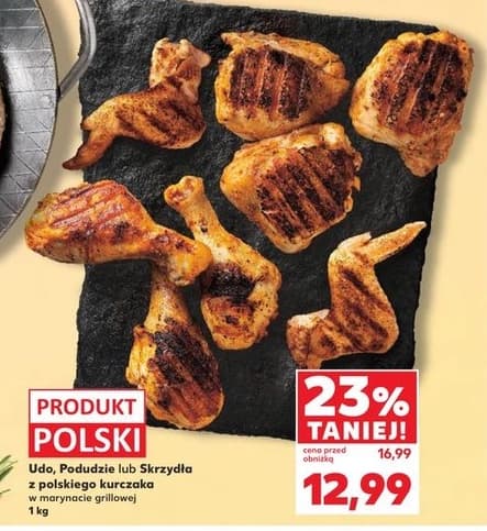 udo, podudzie lub skrzydła z kurczaka