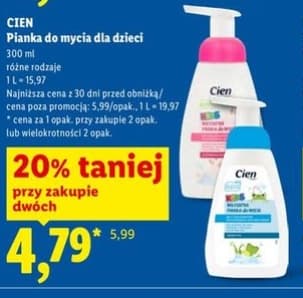 pianka do mycia dla dzieci