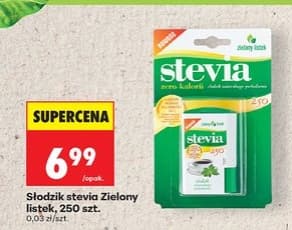 słodzik stevia Zielony listek
