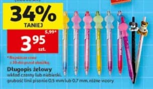 długopis żelowy