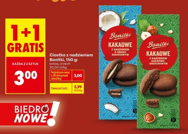 ciastka z nadzieniem