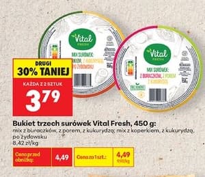 bukiet trzech surówek