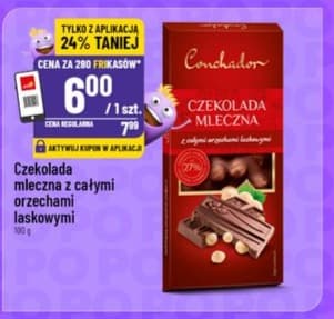 czekolada mleczna z całymi orzechami laskowymi