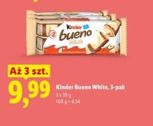 Kinder Kinder Bueno White 3x39g