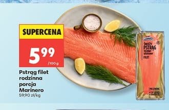 pstrąg filet rodzinna porcja
