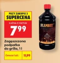 zagęszczona podpałka do grilla