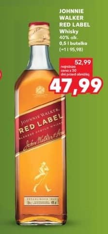 Johnnie Walker whisky Red Label 0.5l