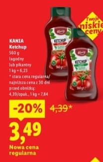 ketchup łagodny