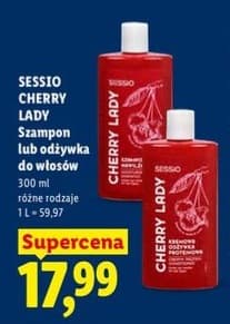 szampon lub odżywka do włosów Cherry Lady