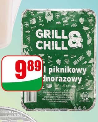 grill piknikowy jednorazowy
